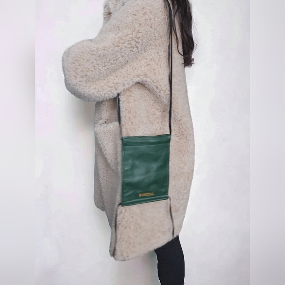 JACQUEMUS Green Leather 'Le Pequeno' Pouch - Picture 4 of 6